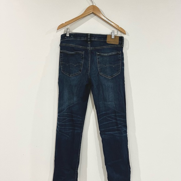 American Eagle Airflex+ Original Straight Leg Denim Jeans - Picture 2 of 4